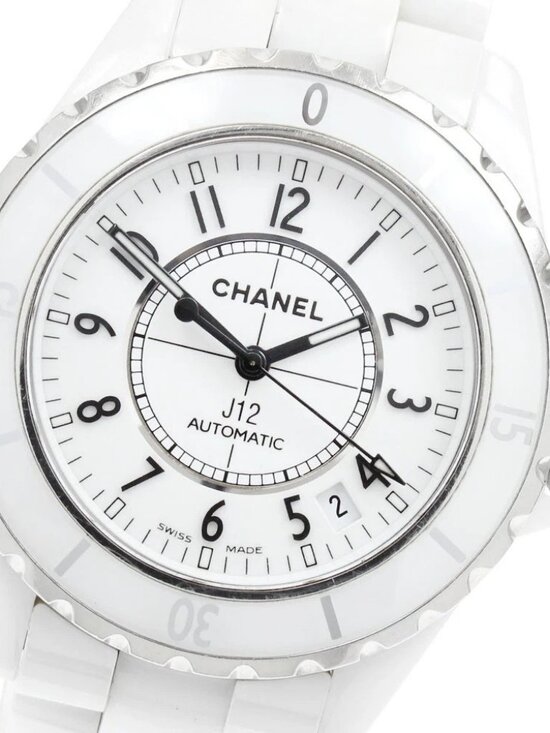 CHANEL Other - CHANEL J12 H0970 White Ceramic white Dial Automatic Men's Watch_944849